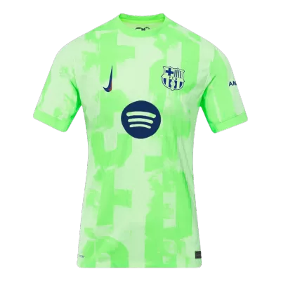 Authentic Barcelona Third Away Soccer Jersey 2024/25 - UCL（Spotify Logo Without Text） - buybasketballnow