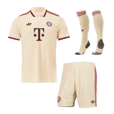 Bayern Munich Third Away Soccer Jersey Kit(Jersey+Shorts+Socks) 2024/25 - UCL - buybasketballnow