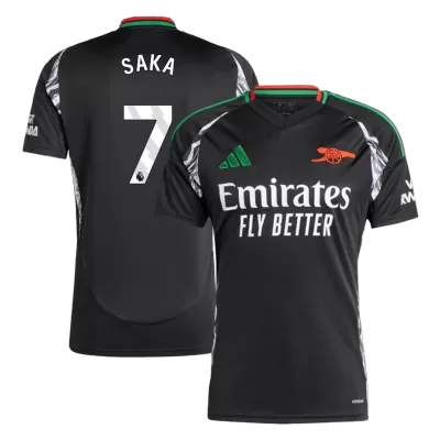 SAKA #7 Arsenal Away Soccer Jersey 2024/25 - buybasketballnow