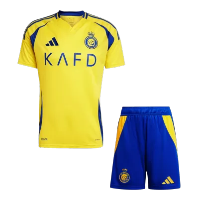 Al Nassr Home Soccer Jersey Kit(Jersey+Shorts) 2024/25 - buybasketballnow