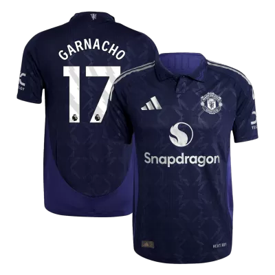 Authentic GARNACHO #17 Manchester United Away Soccer Jersey 2024/25 - buybasketballnow