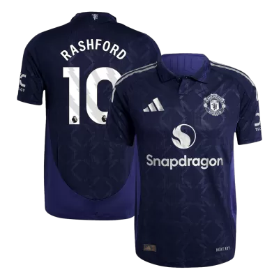 Authentic RASHFORD #10 Manchester United Away Soccer Jersey 2024/25 - buybasketballnow