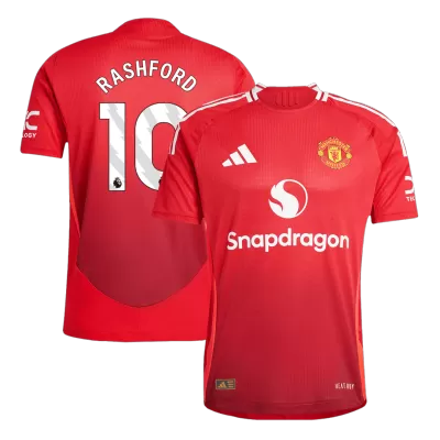 Authentic RASHFORD #10 Manchester United Home Soccer Jersey 2024/25 - buybasketballnow