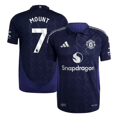 Authentic MOUNT #7 Manchester United Away Soccer Jersey 2024/25 - buybasketballnow