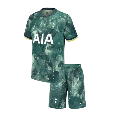 Kids Tottenham Hotspur Custom Third Away Soccer Kits 2024/25 - buybasketballnow