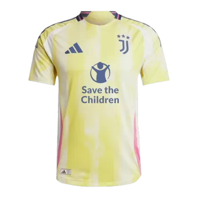 Authentic Juventus Away Soccer Jersey 2024/25 - Save The Children Sponsor - buybasketballnow