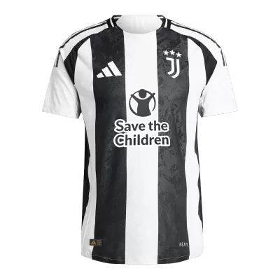 Authentic Juventus Home Soccer Jersey 2024/25 - Save The Children Sponsor - buybasketballnow