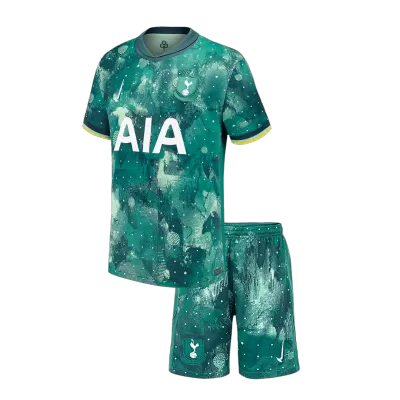 Kids Tottenham Hotspur Custom Third Away Soccer Kits 2024/25 - buybasketballnow