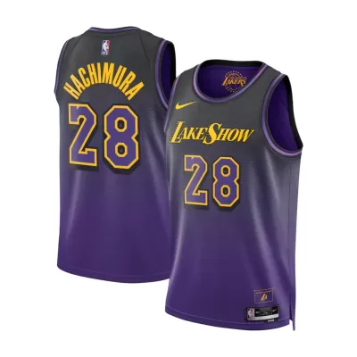 Men's Rui Hachimura #28 Los Angeles Lakers Swingman NBA Jersey - City Edition 2024 - buybasketballnow