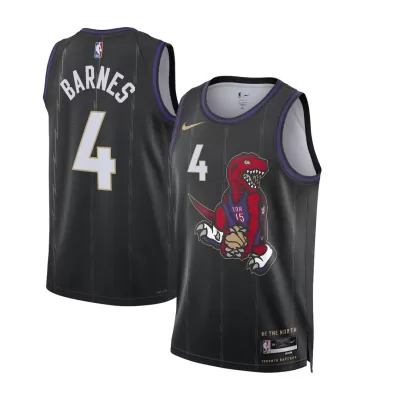 Men's Scottie Barnes #4 Toronto Raptors Swingman NBA Jersey - City Edition 2024/25 - buybasketballnow