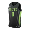 Men's Kristaps Porzingis #8 Boston Celtics Swingman NBA Jersey - City Edition 2024/25 - buybasketballnow