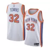 Men's Karl-Anthony Towns #32 New York Knicks Swingman NBA Jersey - City Edition 2024/25 - buybasketballnow