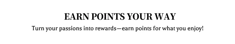 EARN POINTS YOUR WAY - buybasketballnow